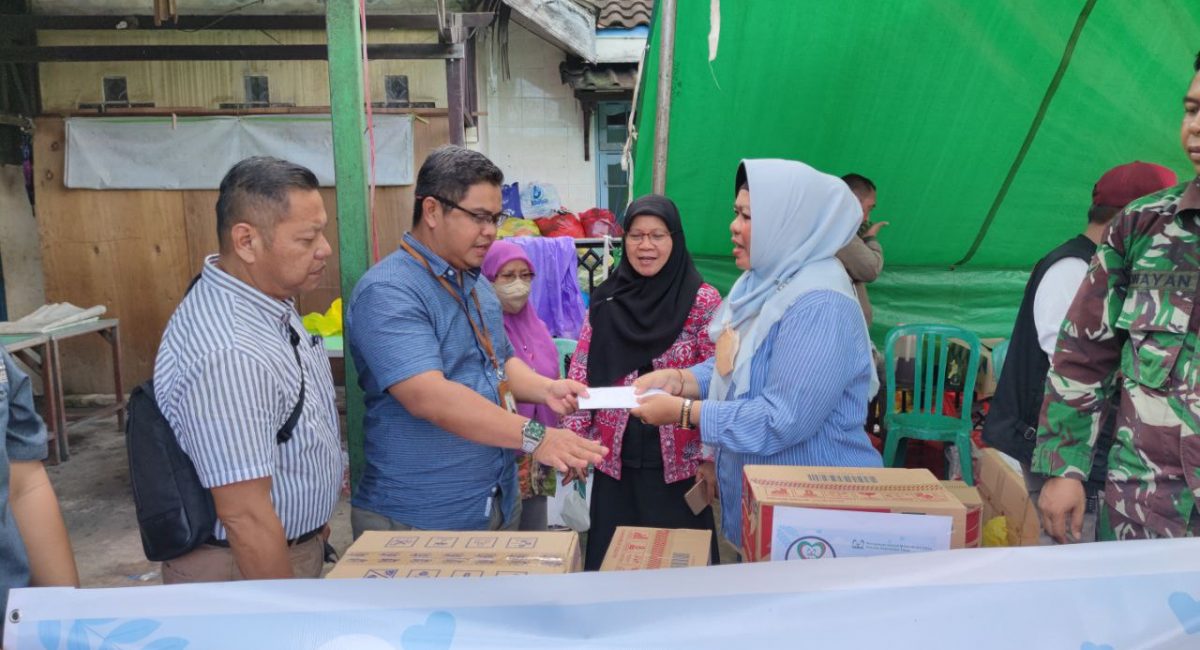 Donasi MBS Peduli Masyarakat Terdampak Bencana Kebakaran di Samarinda