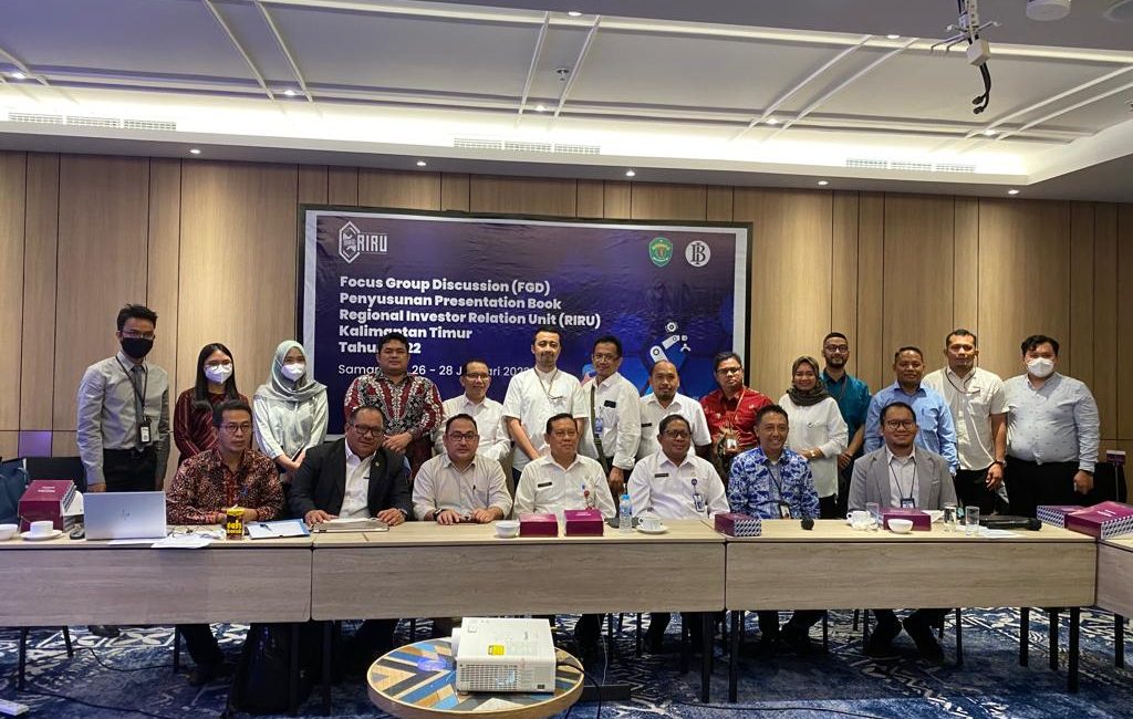 Focus Group Discussion Penyusunan Presentation Book Regional Investor Relation Unit Kalimantan Timur Tahun 2022